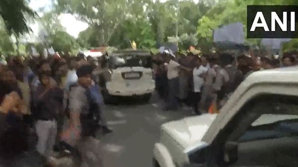 Acts Like BJP Agent: TMC Waves Black Flags At Bengal Governor In Siliguri