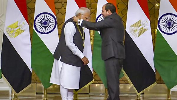 PM Modi Conferred With Egypt's Highest State Honour 'Order Of The Nile'
