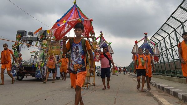 Sawan 2023: CM Yogi Bans Sale Of Meat In Open on Kanwar Yatra Routes