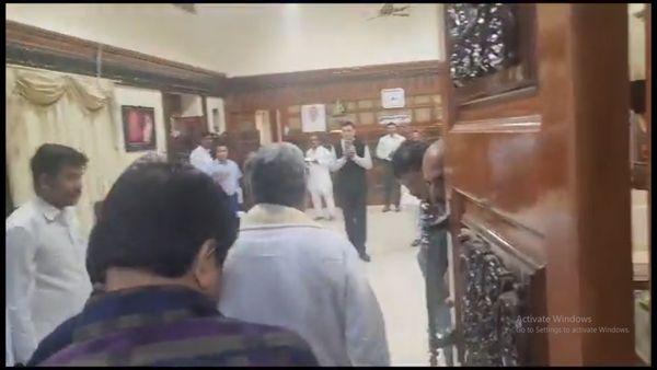 Siddaramaiah Opens 'Cursed' Door To Enter His Chamber in Vidhana Soudha After 4 Years