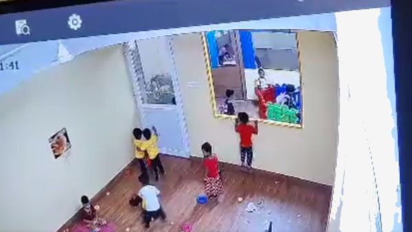 Minor Boy Assaults Toddler At Bengaluru Montessori School, Video Goes Viral