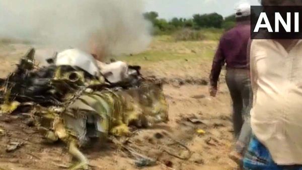 IAF Training Aircraft Crashes in Karnataka's Chamarajanagar District, Pilots Eject Safely