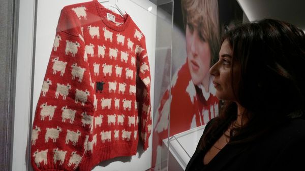 Iconic Sheep Sweater Worn By Princess Diana Could Fetch USD 50,000 At Auction