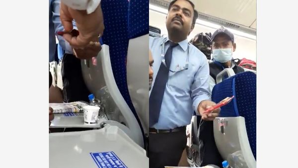 Passenger Complains Over 'Halal Tea' Served In Vande Bharat Express, Video Goes Viral
