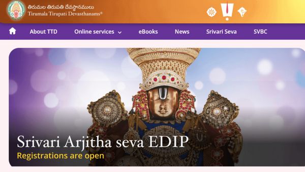 Tirumala: Booking For Arjitha Seva Tickets For October Month Now Open On TTD Website