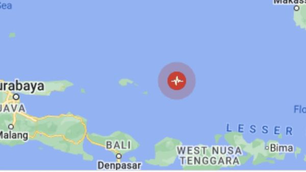 Powerful Earthquake And Aftershocks Rock Indonesia's Bali, Java Islands