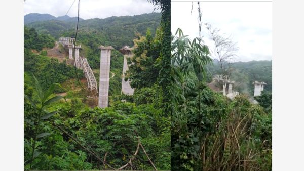 17 Dead As Under-Construction Rail Bridge Collapses In Mizoram