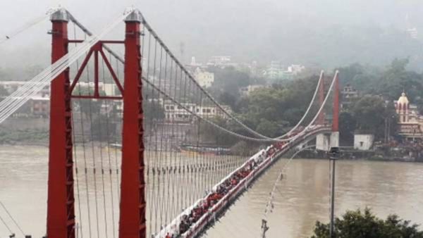 Why Two-Wheelers Have Been Banned On Ram Jhula Bridge In Rishikesh