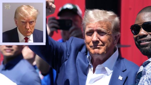 Former US President Donald Trump Booked In Georgia Election Case, Mug Shot Released