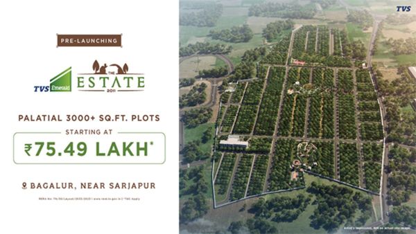 TVS Emerald The Estate: Your Private Resort in the midst of Mango Orchards at Rs. 75.49 Lakhs!