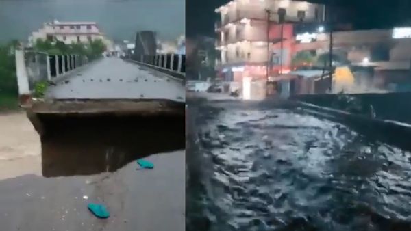 Uttarakhand Weather Alert: Cloudburst, Landslides Hit Nainital, Traffic Affected; Houses Collapse