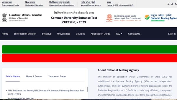CUET UG 2024 Exam From May 15, PG Entrance Test From March 11