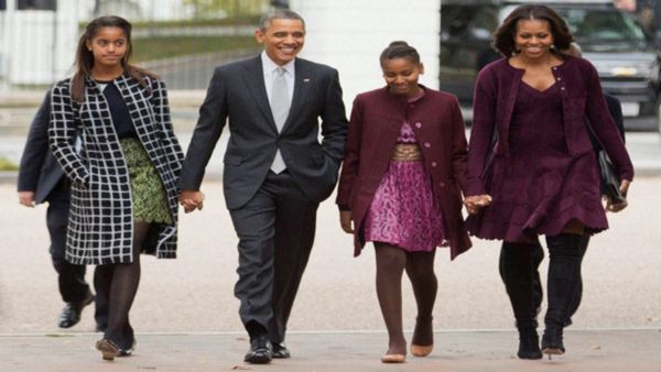 Barack Obama's Daughter Sasha Smoking With Friends Goes Viral: See Pics