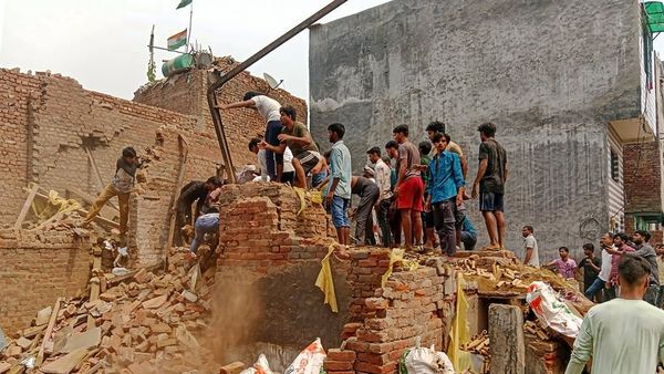 Tragedy Strikes Ghaziabad: House Collapse Claims Lives of Three Children, Four Others Injured