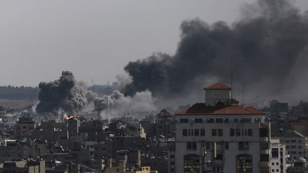 Israel Strikes Targets In Gaza, Syria And West Bank