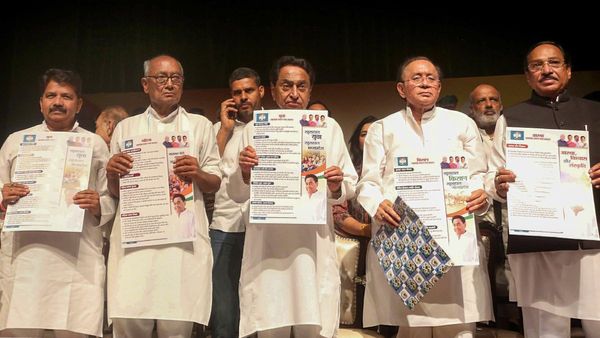 MP Polls: Congress Releases Manifesto; Promises Rs 25 Lakh Health Insurance Cover To Citizens