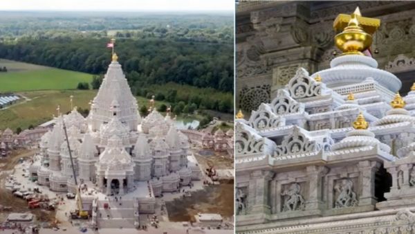 Largest Hindu Temple Inaugurated In New Jersey, Open To People From October 18