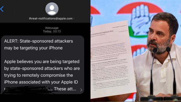 Apple Responds To Alleged Hacking Warnings Amid Opposition's Claims Of Indian Govt.'s Cyber Snooping