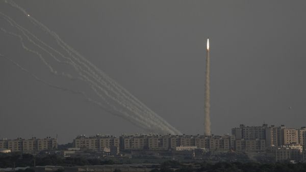 Palestinian Militants Launch Dozens Of Rockets Into Israel