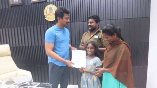 CM Stalin Granted A New House To A Poor Family, Kid Harshini On Cloud Nine