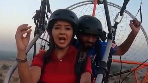 TV Reporter Paraglides In Haryana To Recreate Hamas Attack On Israel
