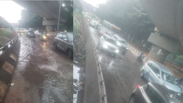 Bengaluru Weather: Several Areas Get Heavy Rains, Causing Traffic Jams