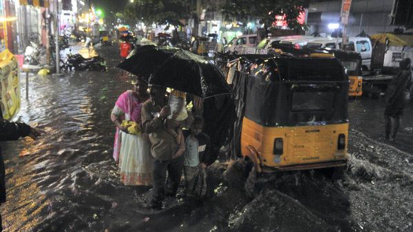 Rain Havoc In Chennai: 2-Hour Downpour Causes Waterlogging, Commuter Woes And Traffic Disruptions