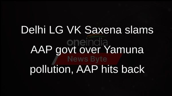 Delhi LG VK Saxena slams AAP govt over Yamuna pollution, AAP hits back