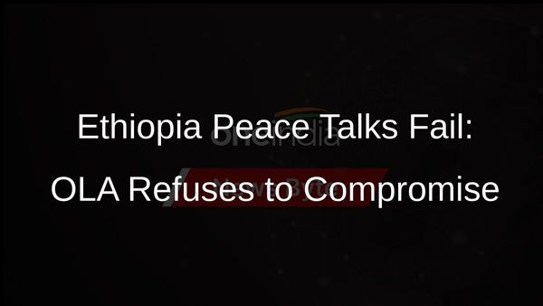 Ethiopia Peace Talks Fail as Oromo Liberation Army Refuses to Compromise