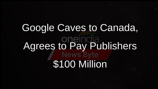 Google Agrees to Pay Canadian Publishers $100 Million Annually