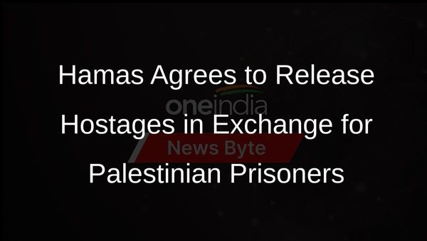 Hamas Agrees to Release Hostages in Exchange for Palestinian Prisoners