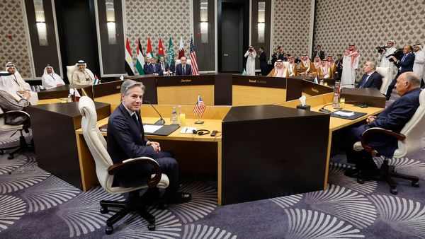 Arab Leaders Push For Israel-Hamas Cease-Fire Now; Blinken Says Counterproductive