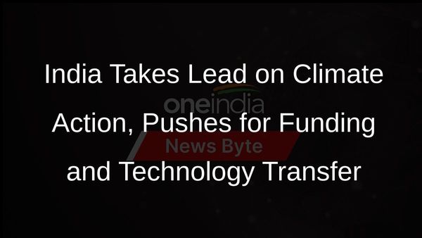 India Pushing for Concrete Action on Climate Funding, Tech Transfer at COP28