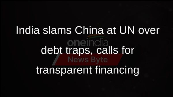 India slams China at UN over debt traps, calls for transparent financing