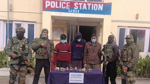 Police Arrests 3 LeT/TRF Terrorist Associates In Baramulla