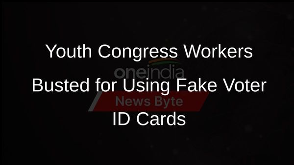 Three Youth Congress Workers Detained in Kerala Over Fake Voter ID Cards