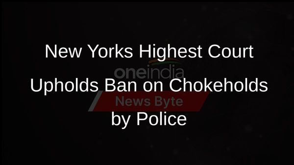 New Yorks Highest Court Upholds Ban on Chokeholds by Police