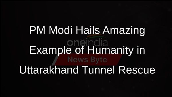 PM Modi Lauds Successful Rescue Operation of 41 Workers Trapped in Uttarakhand Tunnel