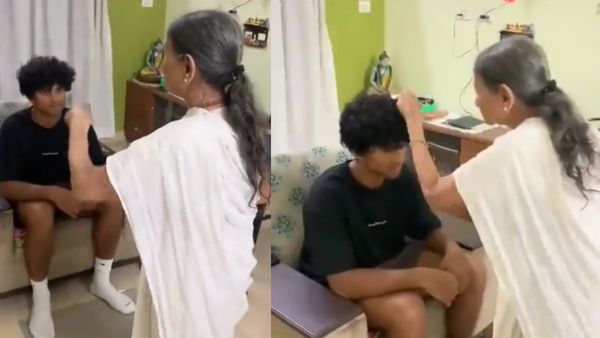 Rachin Ravindra's Grandparents Perform 'Nazar Utarna' Ritual To Ward Off Evil Eye, Video Goes Viral