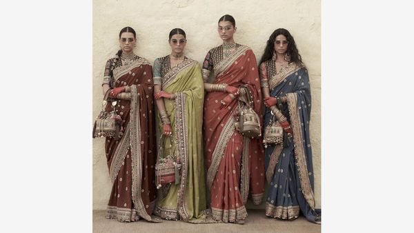 Netizens Troll Sabyasachi Over 'Unhappy-Looking' Models In Saree