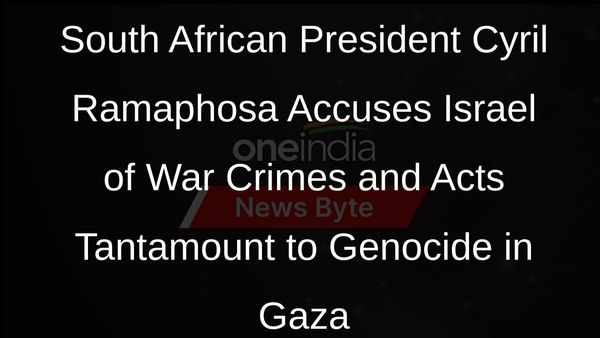 South African President Cyril Ramaphosa Accuses Israel of War Crimes and Acts Tantamount to Genocide in Gaza