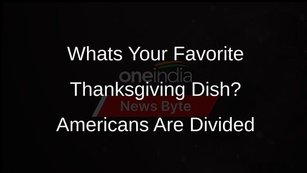 Americans Divided Over Favorite Thanksgiving Dish