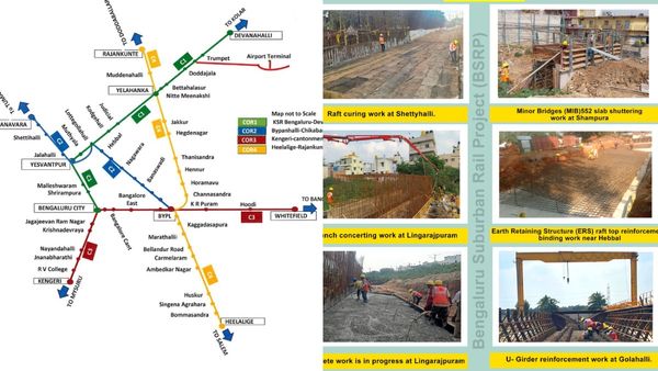 Bengaluru Suburban Rail Project Corridor 2 Steams Ahead Towards Completion