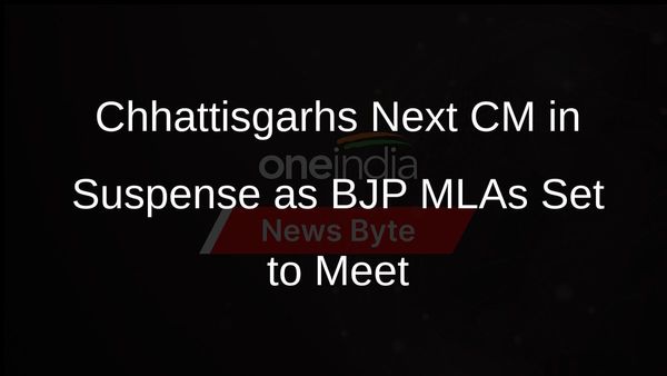 Chhattisgarh BJP MLAs to Meet, Pick Next Chief Minister