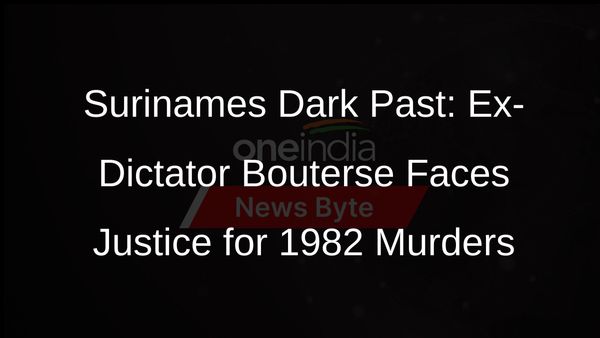 Surinames Former Dictator Desi Bouterse Sentenced to 20 Years for 1982 Murders