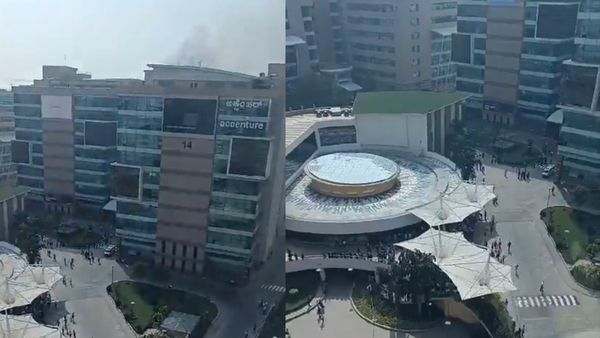 Fire Erupts At Accenture Pritech Park SEZ Office In Bengaluru, Short Circuit Blamed