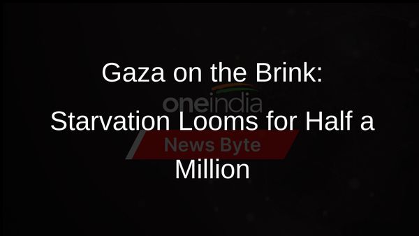 Gaza Starvation Crisis: Half a Million People Facing Famine