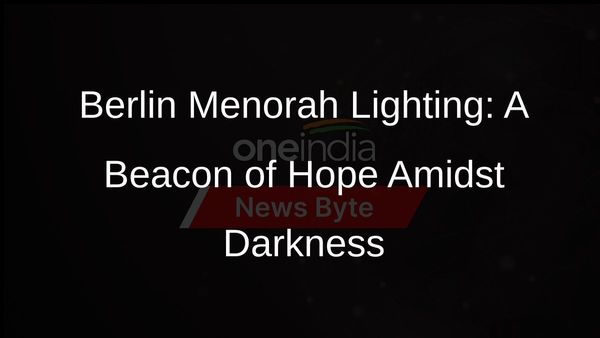 German Chancellor Lights Menorah, Affirms Jewish Support Amidst Turmoil