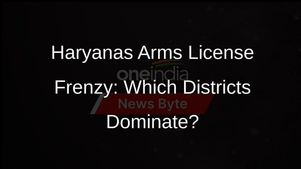 Haryana Districts Witness Deluge of Arms License Applications: Sonipat, Rohtak, Panipat, Jhajjar Top the List