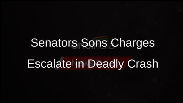 Son of US Senator Faces Upgraded Homicide Charge in Fatal Crash